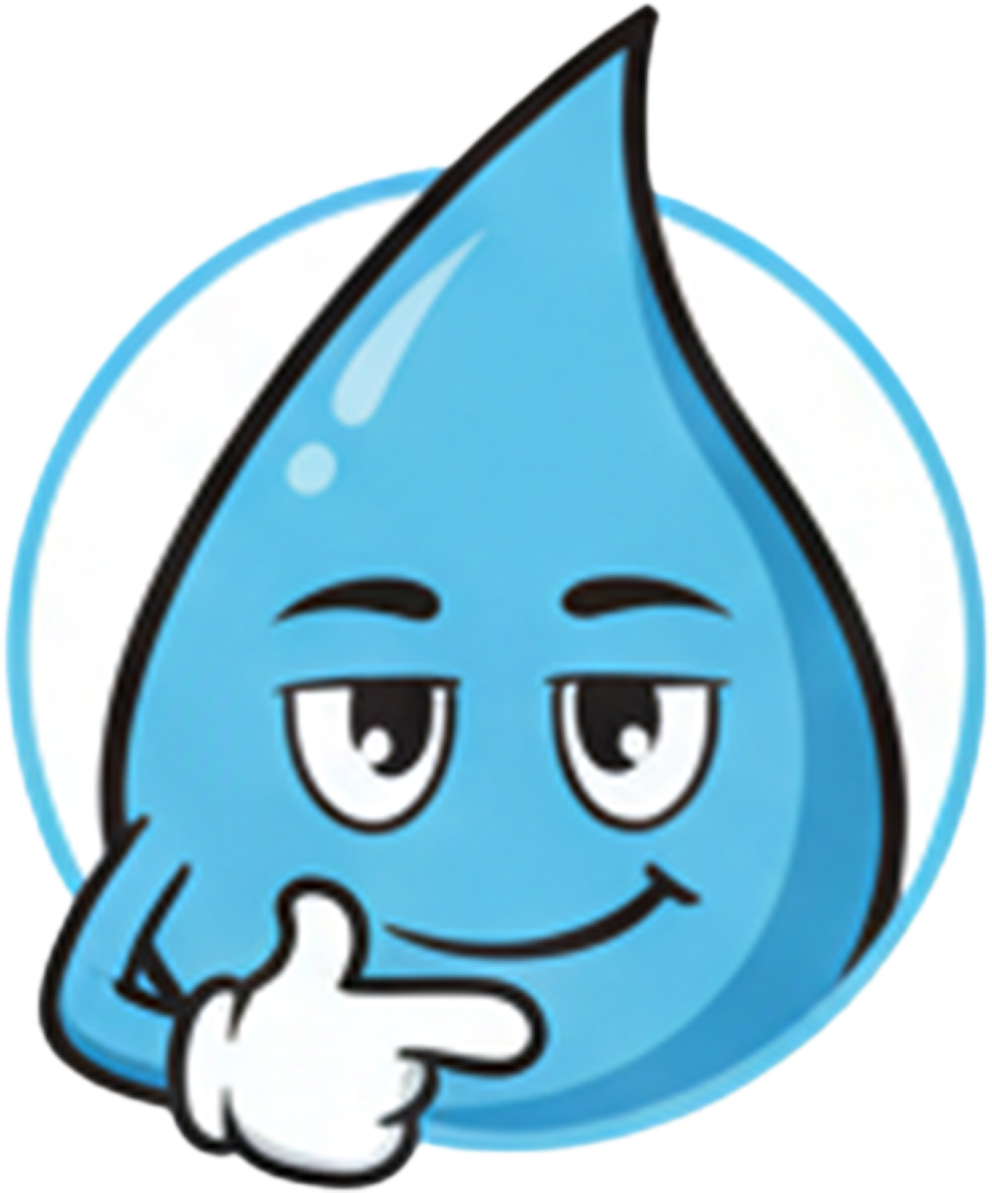 Droplet Mascot